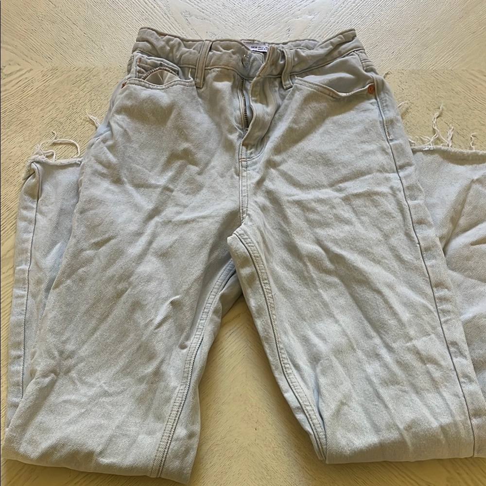 Zara Light Blue Denim Jeans
